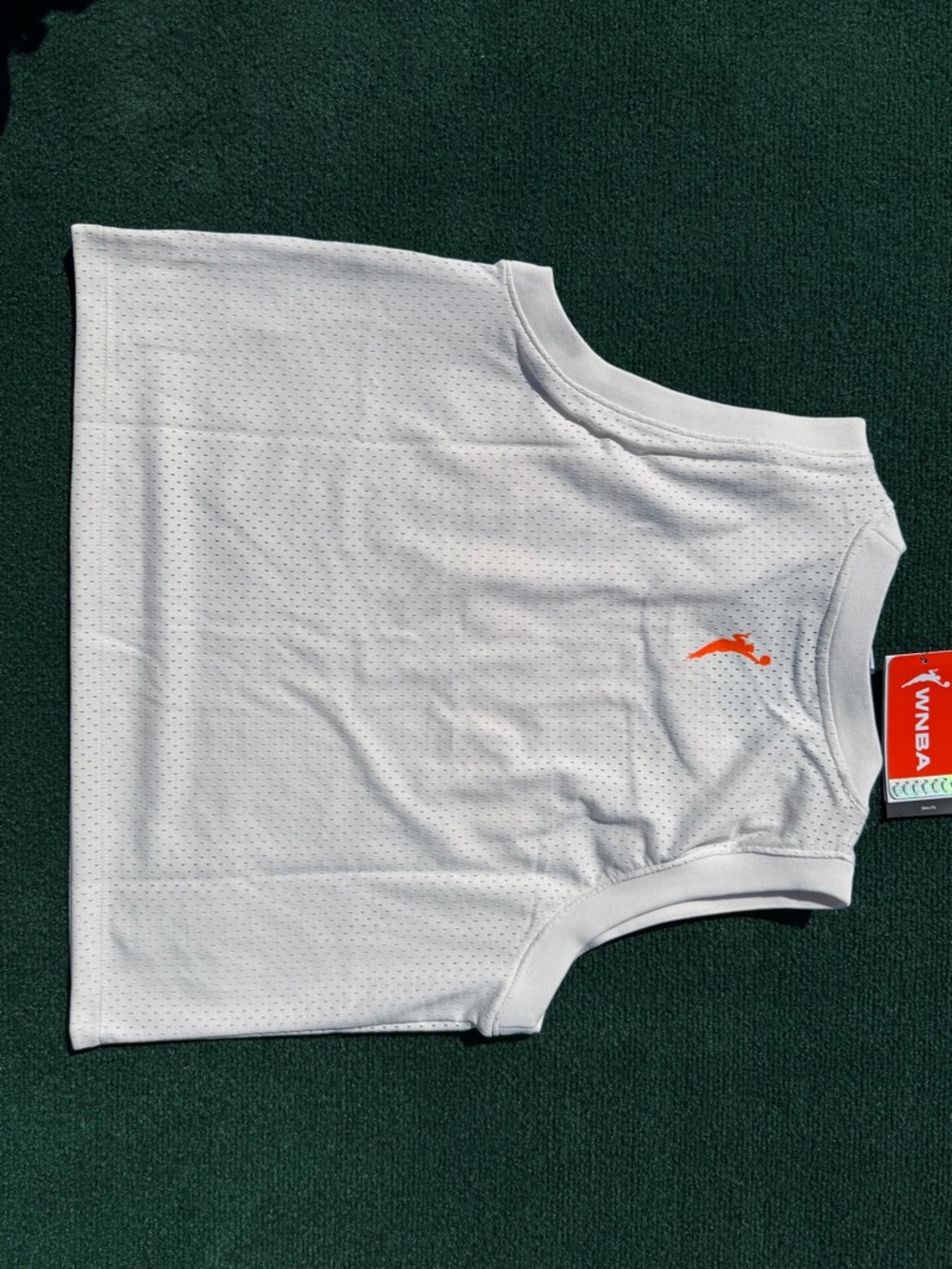 HF6468-030 Medium | Team 13 Women's Nike WNBA Mesh Tank Top | Slim & Cropped - Picture 9 of 10